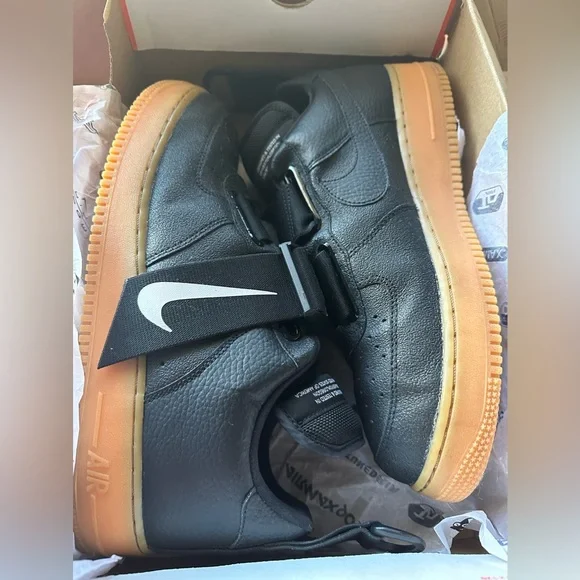 Utility Black Gum Air Force Utility Nike Shoes Air Force Low